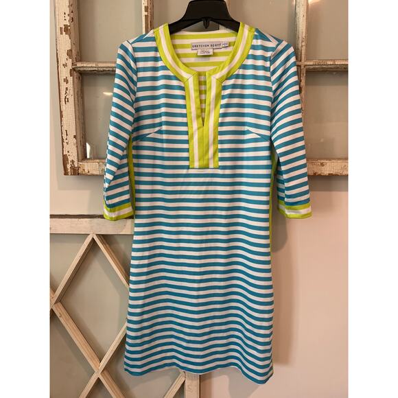 Gretchen Scott size small striped dress - Picture 1 of 3
